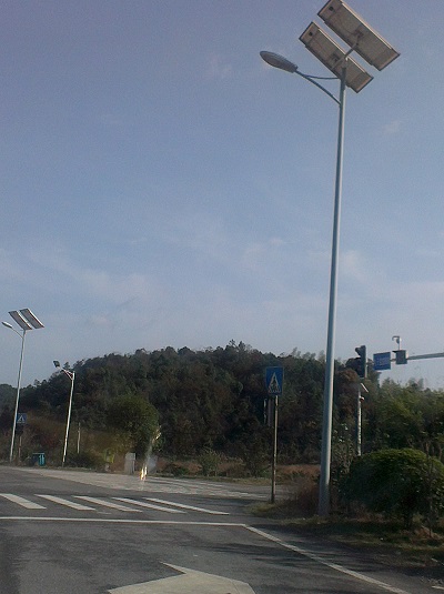 Solar Led Street Light Project Report
