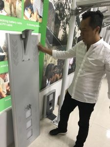 lithium battery solar street light