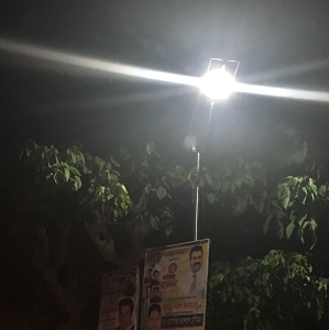 solar leds light street
