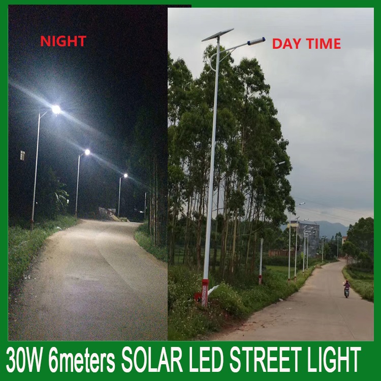 30W Solar Power Led Street Light