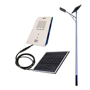 Why the solar outdoor street light can not used normally time in China?