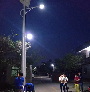 What is smart solar street light 30W in Taiwan?