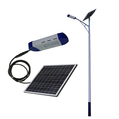 What is lighting led street light solar control scheme?