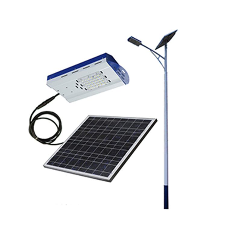 solar powered pole lights 