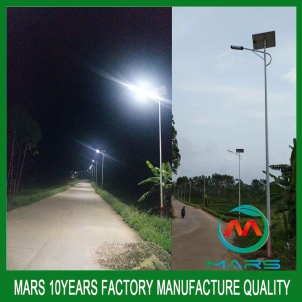 Benefits Of Solar Street Light With Pole And Battery Project To Rural Areas