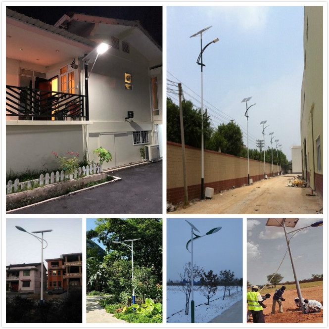 30W Solar Street Light With Pole Manufacturer