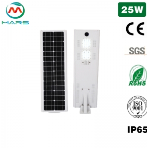 Solar Street Lamps For Garden 25W Manufacturer