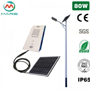 Solar Street Light Manufacturer 80W Solar Lamp Posts